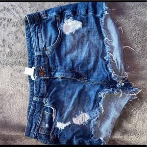H&M denim shorts